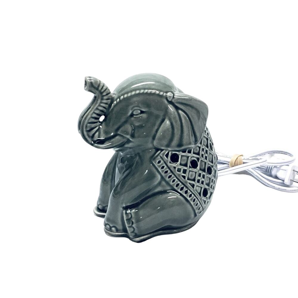 Ceramic Elephant Night Light & Wax Warmer